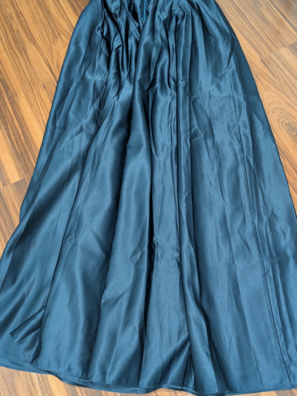 Flowing Teal Maxi Skirt for Women